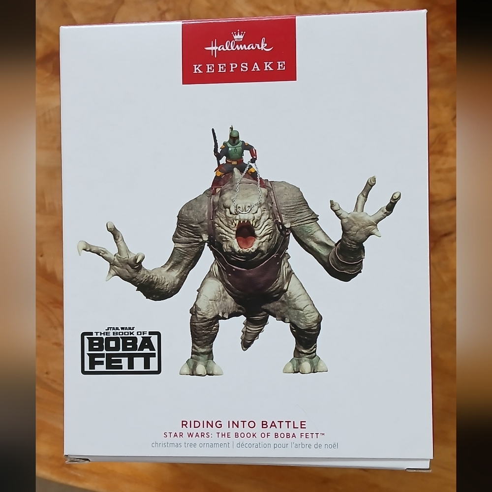 Hallmark Keepsake Star Wars Ornament "Book Of Boba Fett" Riding Into Battle